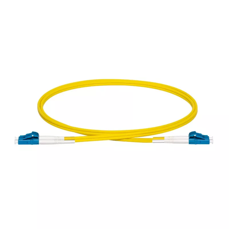 Lanview LVO231406 Cable InfiniBand/Fibra óptica 1 m 2x LC Amarillo