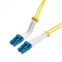 Lanview LVO231406-FLEX Cable InfiniBand/Fibra óptica 1 m LC LC/LC Amarillo