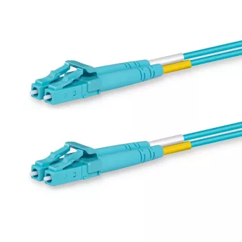 Lanview LVO231471 Cable InfiniBand/Fibra óptica 5 m 2x LC Color aguamarina