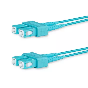 Lanview LVO231476 Cable InfiniBand/Fibra óptica 10 m 2x SC Color aguamarina