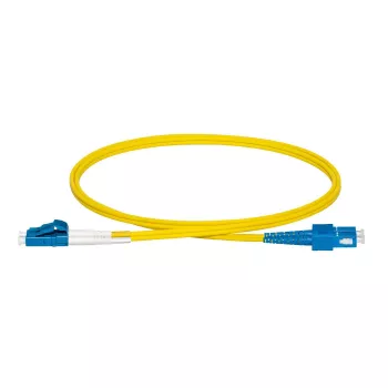 Lanview LVO231493 Cable InfiniBand/Fibra óptica 3 m 2x LC 2x SC Amarillo
