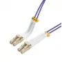 Lanview LVO2318005-FLEX Cable InfiniBand/Fibra óptica 0,5 m LC LC/LC Violeta