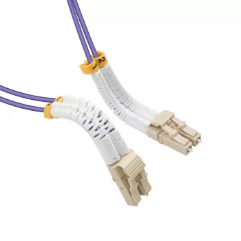 Lanview LVO2318005-FLEX Cable InfiniBand/Fibra óptica 0,5 m LC LC/LC Violeta