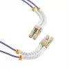 Lanview LVO2318005-FLEX Cable InfiniBand/Fibra óptica 0,5 m LC LC/LC Violeta