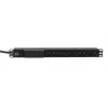 Lanview LVR261877 Unidad de distribución de energía (PDU) 10 salidas AC 1U negra