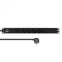 Lanview Distribuidor de corriente para rack de 19
