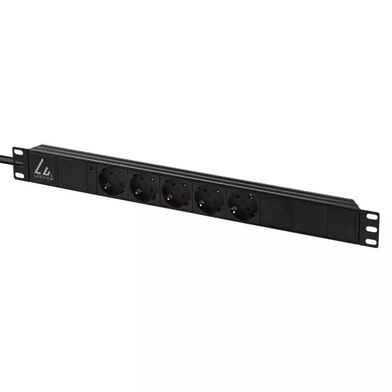 Lanview Distribuidor de corriente para rack de 19