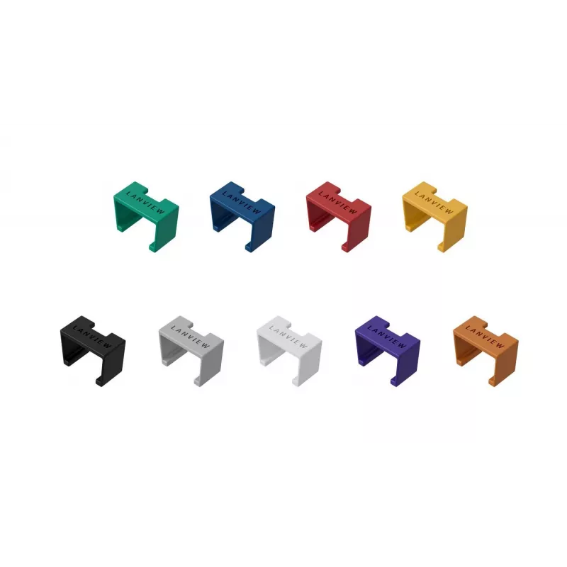 Cable de red Lanview LV-SFTP6A15B conector S/FTP 15m negro