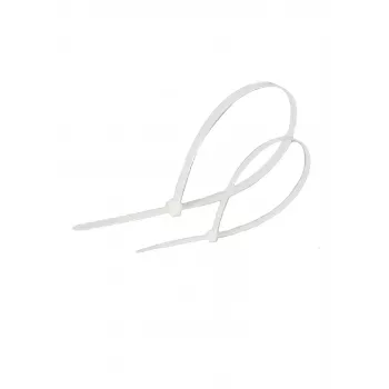 Lanview LVT551040 Brida desechable nailon blanca 100 uds.