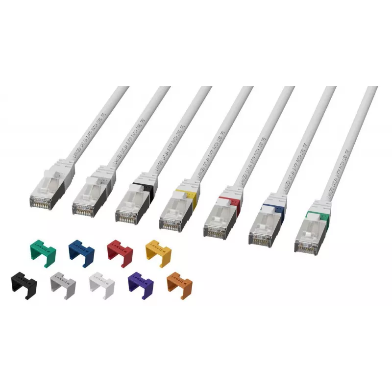 Lanview SmartClicks clips LVT-SC-S, negro, 20 uds.