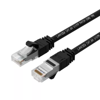 Lanview LV-UTP6A10B cable de red negro 10 m S/FTP (S-STP)