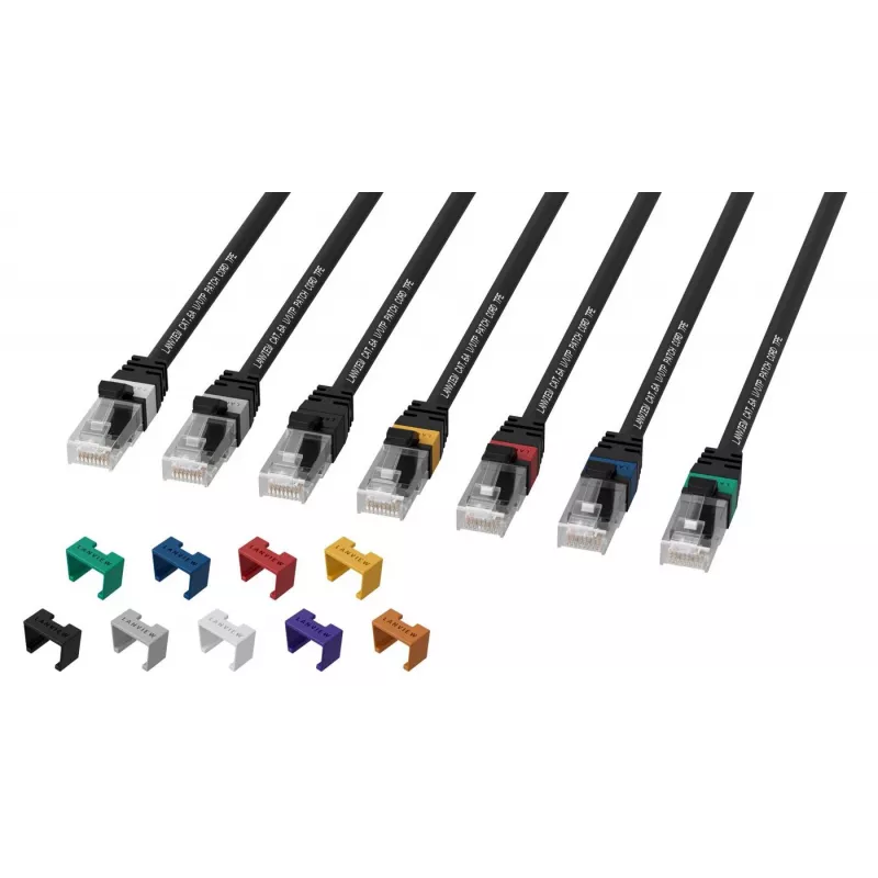 Lanview LV-UTP6A10B Cable de conexión Cat6A U/UTP, 10 m, negro