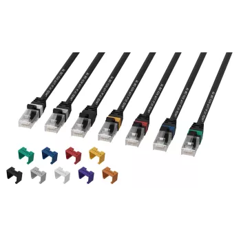 Lanview LV-UTP6A15B cable de red negro 15 m S/FTP (S-STP)