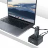 StarTech.com M2-HDD-DUPLICATOR-N1 duplicador y base independiente 1:1 para unidades M.2 NVMe (PCIe), hasta 90 GB/min, USB-C 20 Gbps, de dos bahías, compatible con TAA