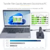 StarTech.com M2-HDD-DUPLICATOR-N1 duplicador y base independiente 1:1 para unidades M.2 NVMe (PCIe), hasta 90 GB/min, USB-C 20 Gbps, de dos bahías, compatible con TAA