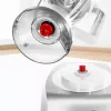 Robot de cocina Bosch MC812S814, 1250 W, bol de 3,9 l, acero inoxidable/blanco, velocidad continua, mando giratorio