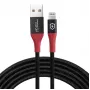 Cable Lightning Microconnect MC-ALIGHTNING-SC 1,5 m negro