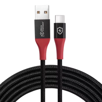 Cable USB Microconnect MC-AUSBC-SC 1,5 m USB A USB C negro