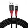 Cable USB Microconnect MC-AUSBC-SC 1,5 m USB A USB C negro