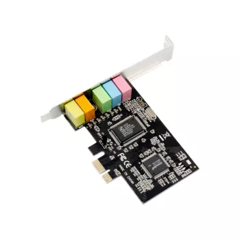Tarjeta de audio Microconnect MC-CMI6CH-PCIE interna 5.1 canales PCI-E