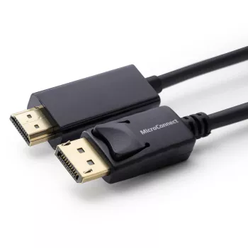 Microconnect MC-DP-HDMI-150 Cable adaptador de vídeo 1,5 m DisplayPort Negro