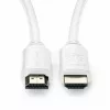 Cable HDMI Microconnect MC-HDM19190.5V2.0WH 0,5 m HDMI Type-A macho a macho 18 Gbit/s