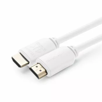 Cable HDMI Microconnect MC-HDM19191V2.0WH 1 m HDMI Type-A macho 18 Gbit/s Blanco