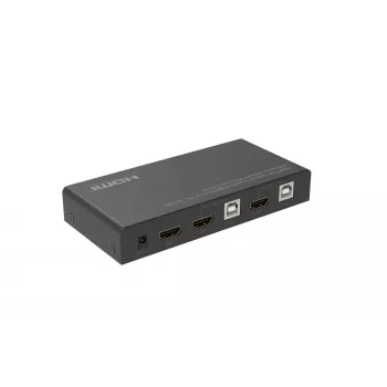 Conmutador KVM Microconnect MC-HDMIKVM0201-4K USB HDMI 4K Ultra HD