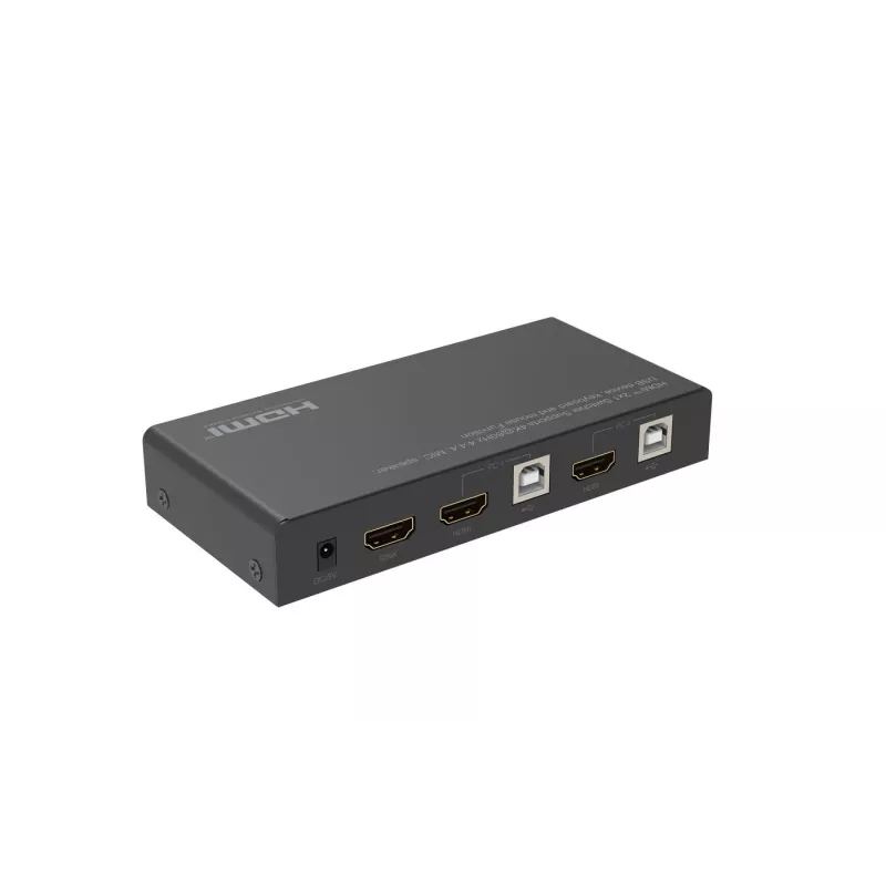 Conmutador KVM Microconnect MC-HDMIKVM0201-4K USB HDMI 4K Ultra HD