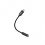 Adaptador de cable Microconnect MC-LIGHTJACK3.5 Lightning 3,5 mm Negro