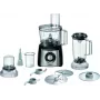 Robot de cocina Bosch MCM3PM386 — motor de 900 W, bol de 2,3 L, negro/transparente