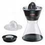 Exprimidor de cítricos Bosch MCP72GPB — exprimidor eléctrico de cítricos, acero inoxidable, depósito de zumo de 1 litro, negro