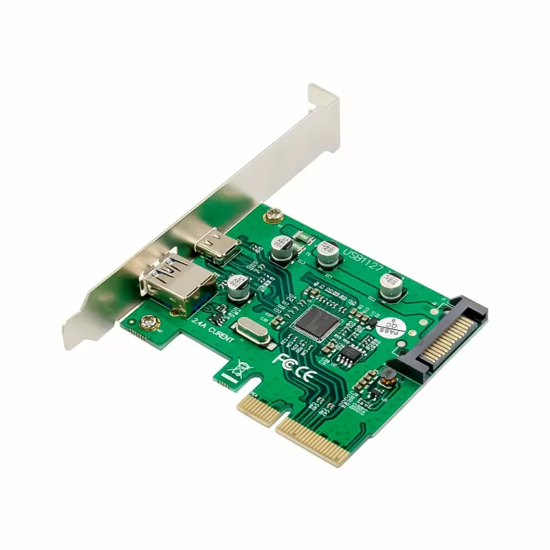 Microconnect MC-PCIE-ASM1142-CA Tarjetas/adaptadores de interfaz Interna USB 3.2 Gen 1 (3.1 Gen 1)