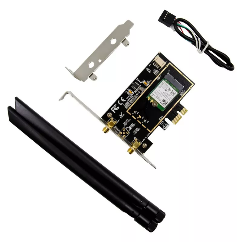 Microconnect MC-PCIE-INT7260DUAL Intel 7260 adaptador PCIe Wireless-N de doble banda