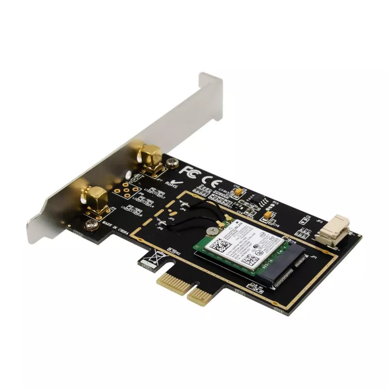 Microconnect MC-PCIE-INT7260DUAL Intel 7260 adaptador PCIe Wireless-N de doble banda
