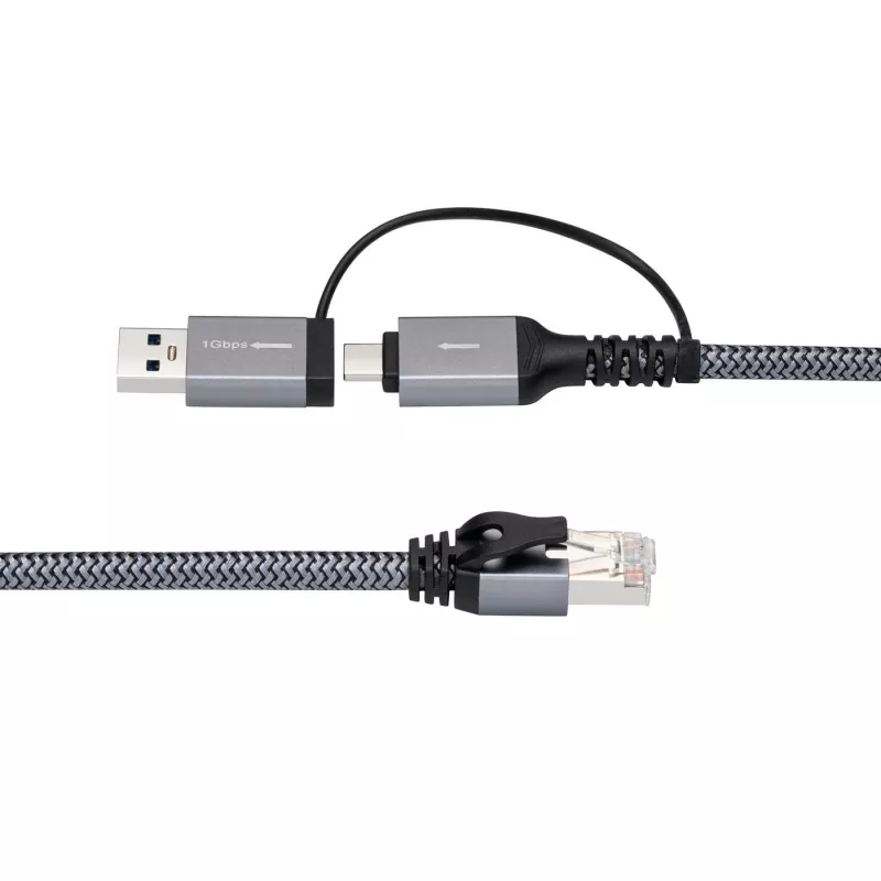 Microconnect Cable adaptador CAT6 RJ45 FTP a USB A-C, 2 metros Adaptador de red