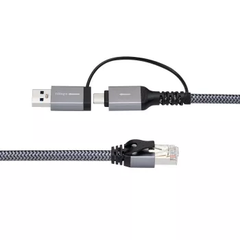 Microconnect Cable adaptador CAT6 RJ45 FTP a USB A-C, 5 metros Adaptador de red
