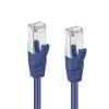 Microconnect MC-SFTP6A005B Cable de red Azul 0,5 m Cat6a S/FTP (S-STP)