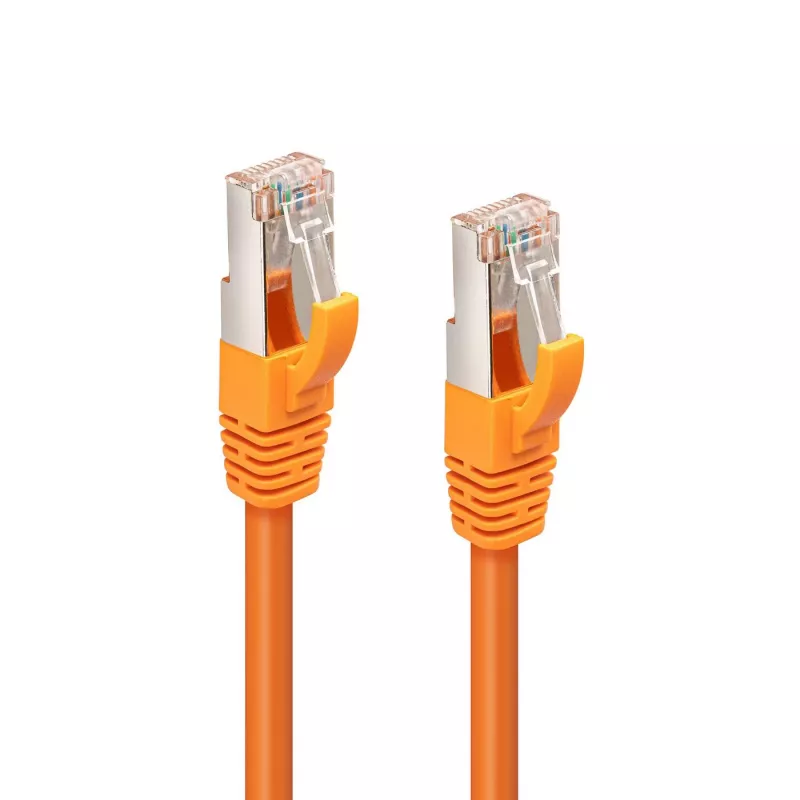 Microconnect MC-SFTP6A02O Cable de red naranja 2 m Cat6a S/FTP (S-STP)