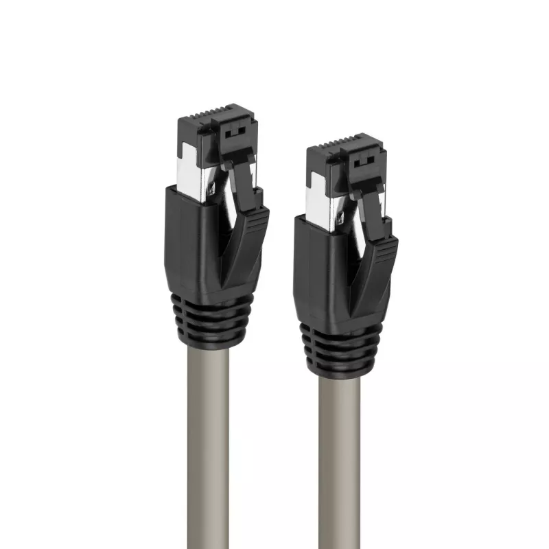 Microconnect MC-SFTP80025 Cable de red gris 0,25 m Cat8.1 S/FTP (S-STP)