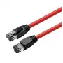 Microconnect MC-SFTP8010R Cable de red rojo 10 m Cat8.1 S/FTP (S-STP)