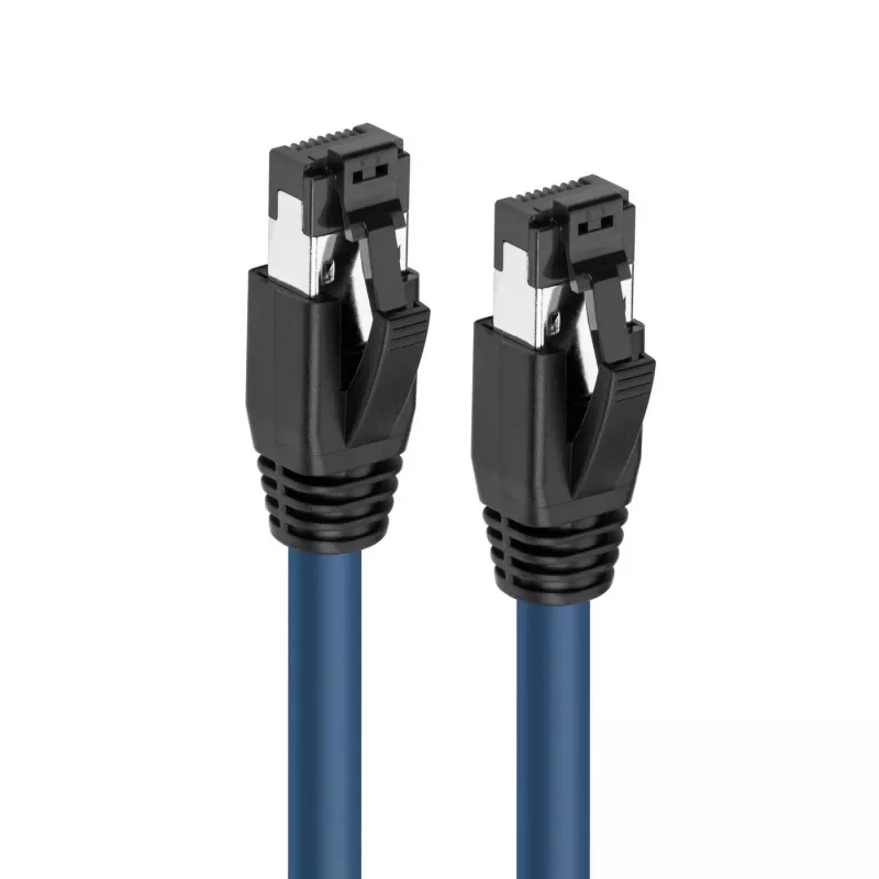 Microconnect MC-SFTP803B Cable de red azul 3 m Cat8.1 S/FTP (S-STP)