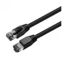 Microconnect MC-SFTP805S Cable de red negro 5 m Cat8.1 S/FTP (S-STP)