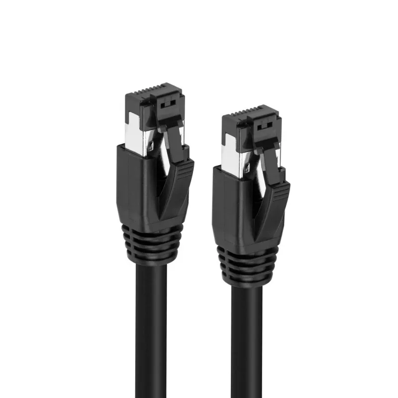 Microconnect MC-SFTP8075S Cable de red negro 7,5 m Cat8.1 S/FTP (S-STP)