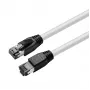 Microconnect MC-SFTP8075W Cable de red blanco 7,5 m Cat8.1 S/FTP (S-STP)