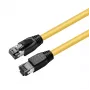 Microconnect MC-SFTP8075Y Cable de red amarillo 7,5 m Cat8.1 S/FTP (S-STP)