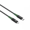 Microconnect MC-SMART Cable Lightning USB C-L-1 1 m negro, verde