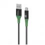 Microconnect MC-SMART USB-A-C-02 Cable USB USB 2.0 2 m USB A USB C negro, verde