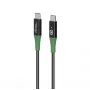 Microconnect MC-SMART USB-C-C-02 Cable USB USB 2.0 2 m USB C negro, verde