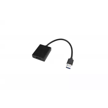 Microconnect MC-USB3.0HDMI Adaptador de cable de vídeo 0,15 m HDMI Type-A (estándar) USB Type-A negro